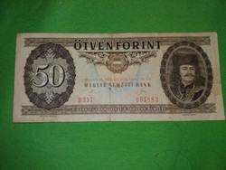 Régi Magyar bankjegy 1989. január 50 forint a képek szerint