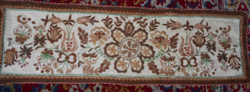 - Table runner with antique embroidery 92 cm x 27 cm