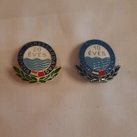 2 pcs of Water Affairs staff badges