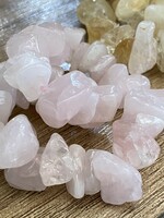 Citrine and rose quartz….. Flexible damilon, extra large grain, polished, shapeless