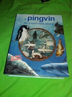 Gyönyörű interaktív mesekönyv A pingvin és a sarkvidék állatai 12 állatfigurával a képek szerint