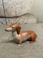 Aquincum porcelain dachshund a43