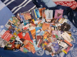 Advertising postcards, a huge collection of post-clearance est cards, boomerangs, etc., about 120 pieces