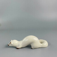 Lfz- ermine porcelain figure from the 1970s