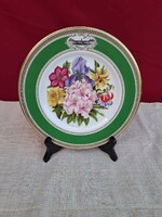 Beautiful made in England by royal doulton floral plate of the English royal horticulture flower