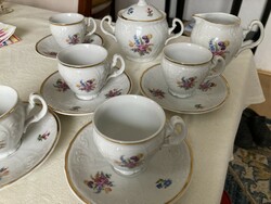 Bernadotte Czechoslovak porcelain mocha set