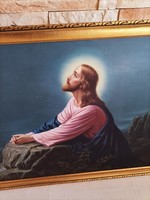 Jézus az olajfák hegyén - Nagy méretű keretezett nyomat