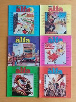 Alfa magazine, 1987, retro comics