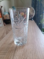 Forgócsillag mintás kristály pohár
