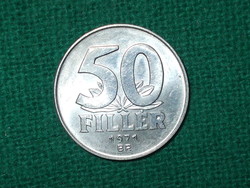 50 Filler 1971! Only 50001 pcs. !!! It was not in circulation! It's bright!