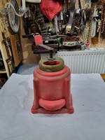 Old vinyl grinder
