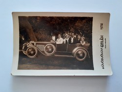 Old postcard 1932 cool valley memorial car photo keller