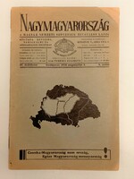 Nagymagyarország, külügyi, revíziós folyóirat, 1931. augusztus