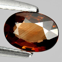 Amazing! Real, 100% product. Imperial cognac zircon gemstone 0.88ct! (Vvs)! Its value: HUF 39,600!!!