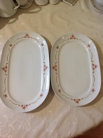 Alföldi porcelain with rosehip pattern - 2 serving plates