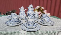 Beautiful villeroy & boch heinrich blue pattern set coffee set jug sugar cup