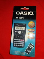 Szinte használatlan Casio FX-82MS intelligens számológép kalkulátor dobozával a képek szerint