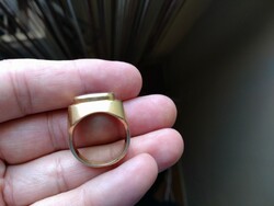 14k arany ffi pecsét gyűrű
