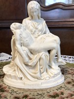 Old! Michelangelo pieta statue copy