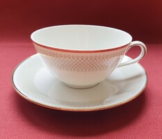 Seltmann Weiden Ingrid Bavaria német porcelán kávés teás szett csésze csészealj tányér