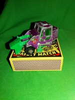 1999.Matchbox MATTEL BIG APPLE STREET CLEANER munkagép fém kisautó játék autó a képek szerint