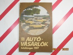 Car Buyers Handbook 1987 Mercury