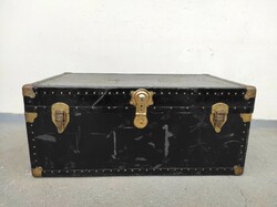 Antique clothes suitcase suitcase costume movie theater props in good condition 605 7223