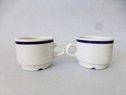 Alföldi kék csíkos egymásba rakható kávéscsészék