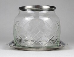 1M442 polished glass sugar holder