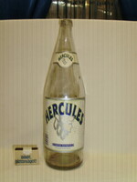 Retro Herkules Fonyód mineral water bottle with label - one liter