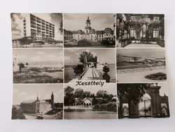 Régi képeslap retro fotó levelezőlap Keszthely