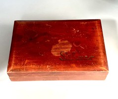 Older Stühmer chocolate wooden box c.1930