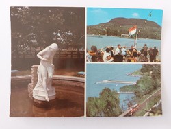 Régi képeslap retro fotó levelezőlap Balaton
