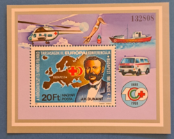 1981. The Red Cross... Stamp block a/5/6