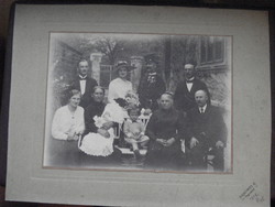 1918 Dajkovits Nagyvárad photo military officer family