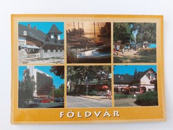 Old postcard retro photo postcard Balatonföldvár