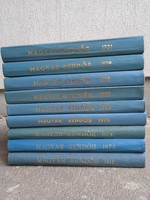 Magyar Rendőr évkönyvek 1972-79