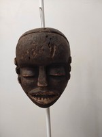 Antique African mask Bamileke ethnic group Cameroon damaged 922 le dob dob 7287
