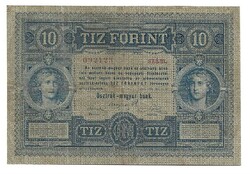 10 gulden forint 1880 Eredeti állapot