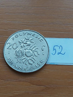 French Polynesia polynesia 20 francs 1998 nickel, i.E.O.M. 52.