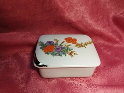 Hölóháza porcelain jewelry holder, box