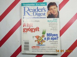 Old retro reader's digest selection newspaper magazine December 2001 - as a birthday present