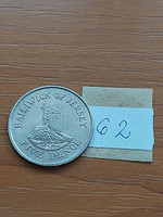 JERSEY 5 PENCE 1984 Seymouri torony, Réz-nikkel, 23,59 mm   62.