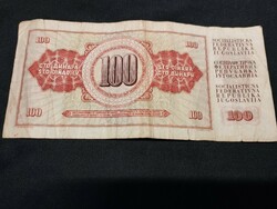 Sto (100) dinars 1986