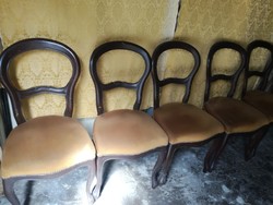 Forest French Biedermeier chairs