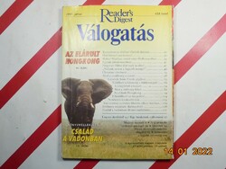 Old retro reader's digest selection newspaper magazine 1997. June - as a birthday present