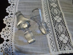 2 pcs Large Antique Glass Bottle Stoppers