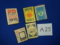 Antik háztartási papírdobozos és faskatulyás gyufák címke gyűjtőknek egyben a képek szerint A 26