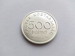 Károly Róbert  ezüst 500 forint 1992.