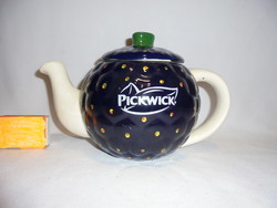 Retro pickwick teapot - blackberry